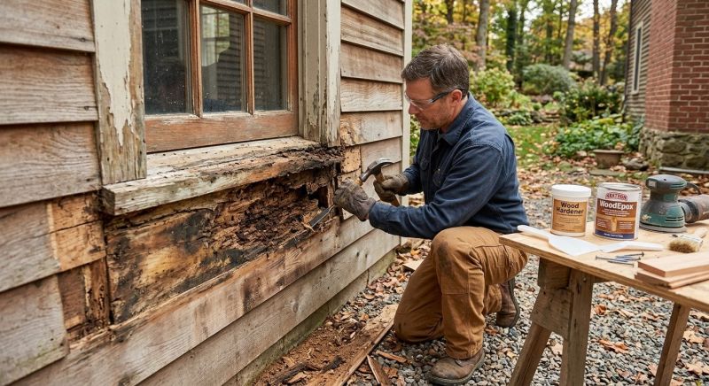 Decayed Wood Replacement in Roswell, GA