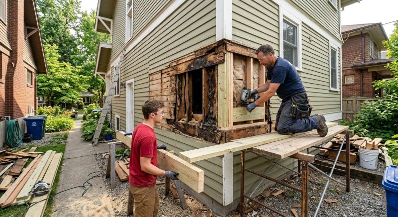 Dry Rot Repair in Denver County, CO