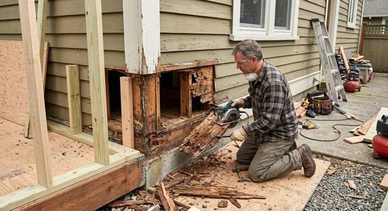 Wood Rot Repair in Kansas City, MO