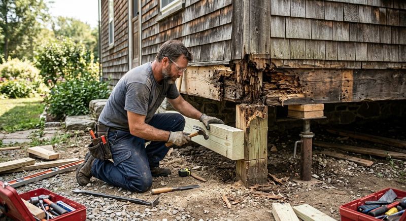 Structural Rot Repair in Wilmington, NC