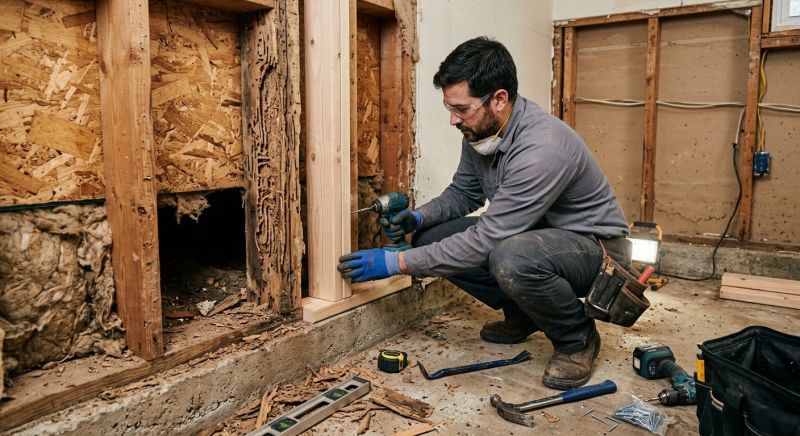 Termite Damage Repair Service in Conroe, TX