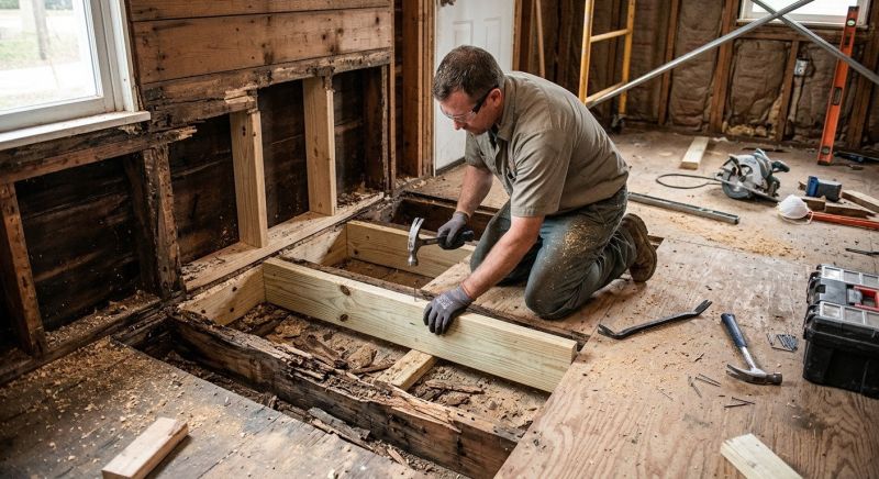 Termite Damage Restoration in Conroe, TX