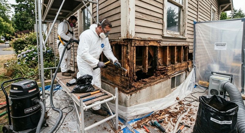 Wood Rot Removal in Kansas City, MO